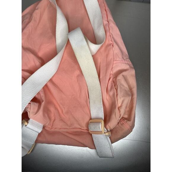 Vintage Roxy Y2K Surfing Distressed Pink Coral Lightweight Backpack Bag - Picture 5 of 10